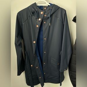 NAVY X ROSE GOLD Helly Hansen Jacket Sz Medium